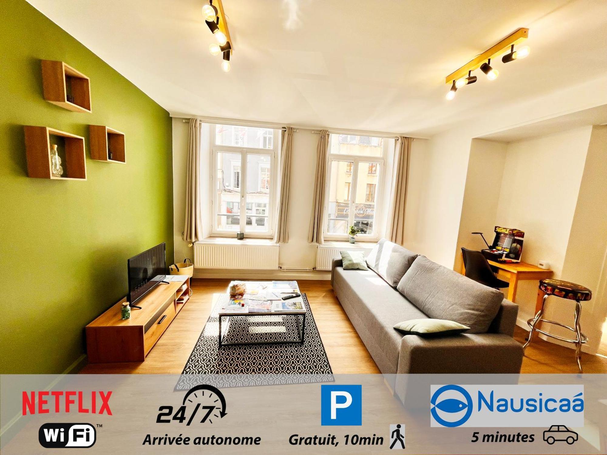 Le Charme Des Remparts Boulonnais Apartment Boulogne-sur-Mer Exterior photo